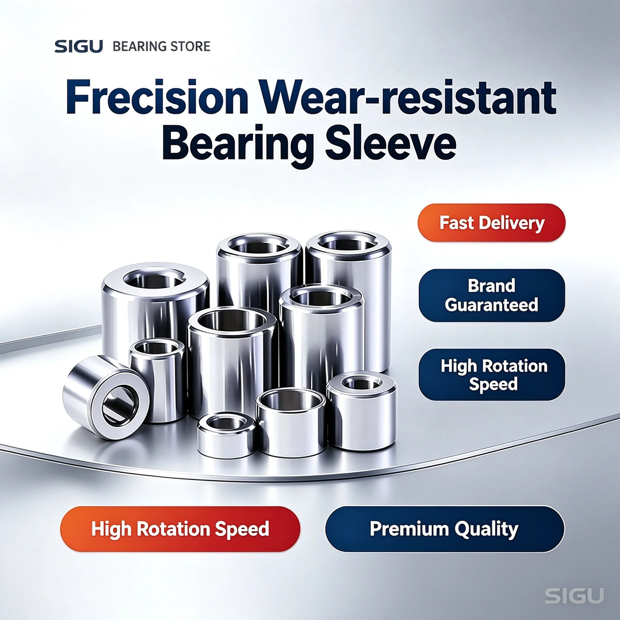 4Pcs Precision Wear-resistant Bearing Sleeve IR 6*10/12*8/9/10/12/15/16/18/20 7*9/10/11/12/17*5/10/12/16/20 8*10*3/4/5/6/7/8/10
