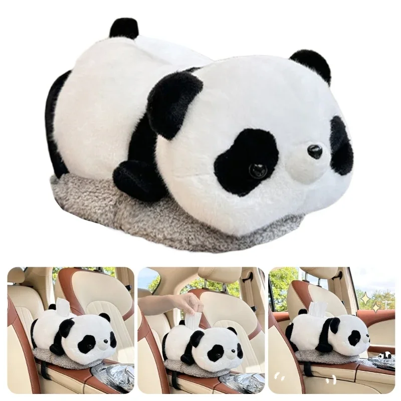 

Bamboos Charcoal Car Tissue Organizers Holder Odor Absorbing Double Function Suitable For Freshing Air Unique Decoration D7YA