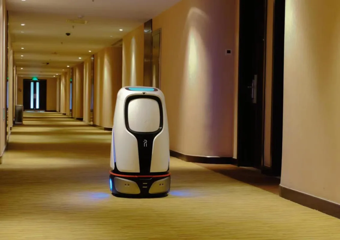 Catering Hotel Serving Food Waiter Human Restaurant Service Delivery Humanoid Intelligent Robot