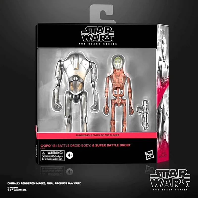 

Star Wars The Black Series Battle Droid C3po Action Figure Collectible Model Toys Movable Joints Battle Robot Ornaments Gift