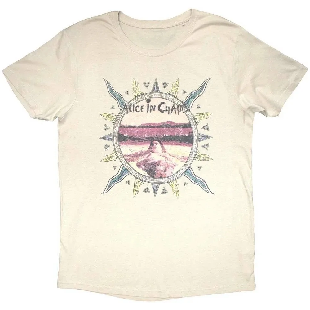 

Alice in Chains All Eyes Mens T-shirt Peripheral Pattern Printing Summer Luxury Brand Cotton Men's and Women's T-shirts Unisex