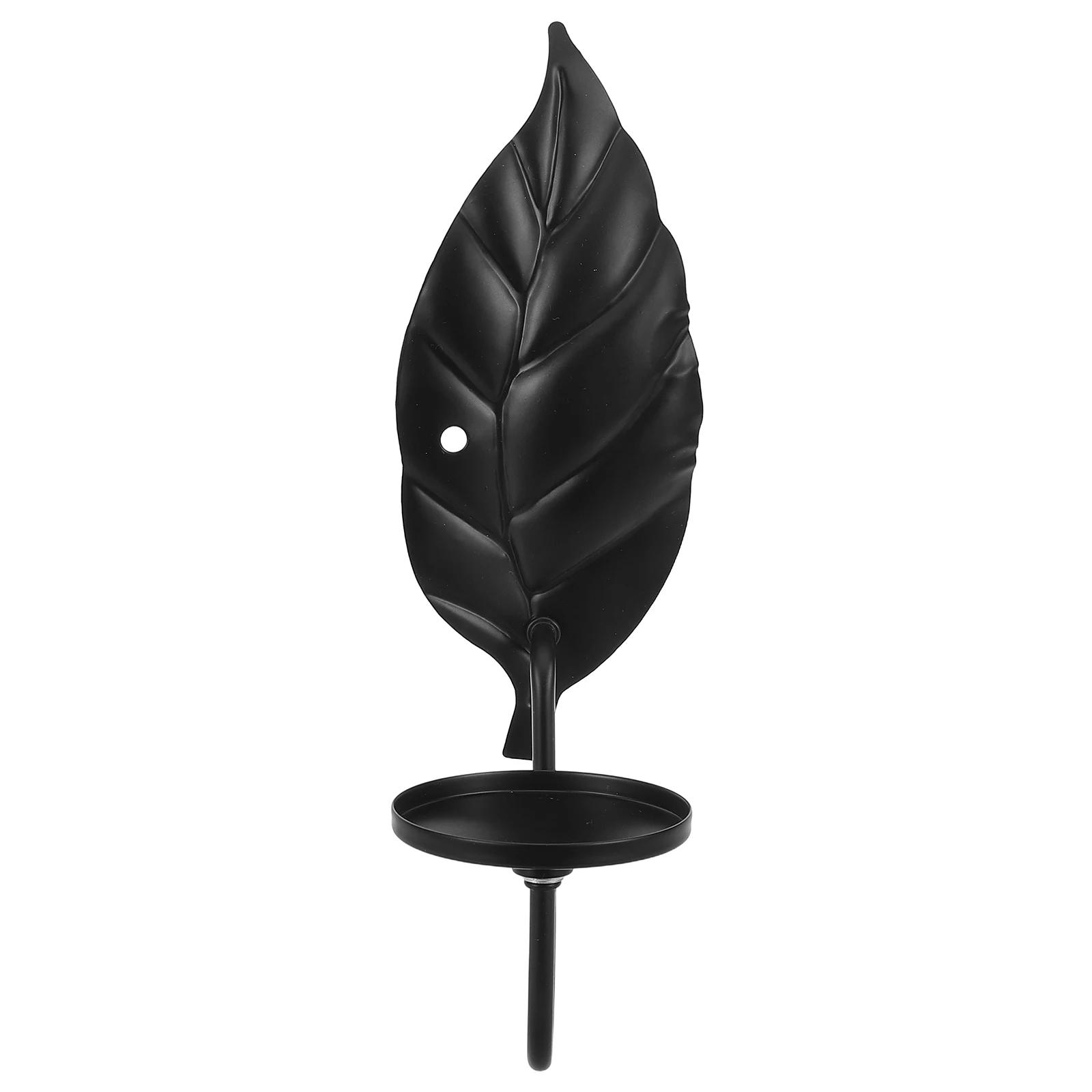 

Wall Mounted Iron Holder Detachable Vintage Design Tray Holder for Home Decor Space Saving Rustic Iron Sconce