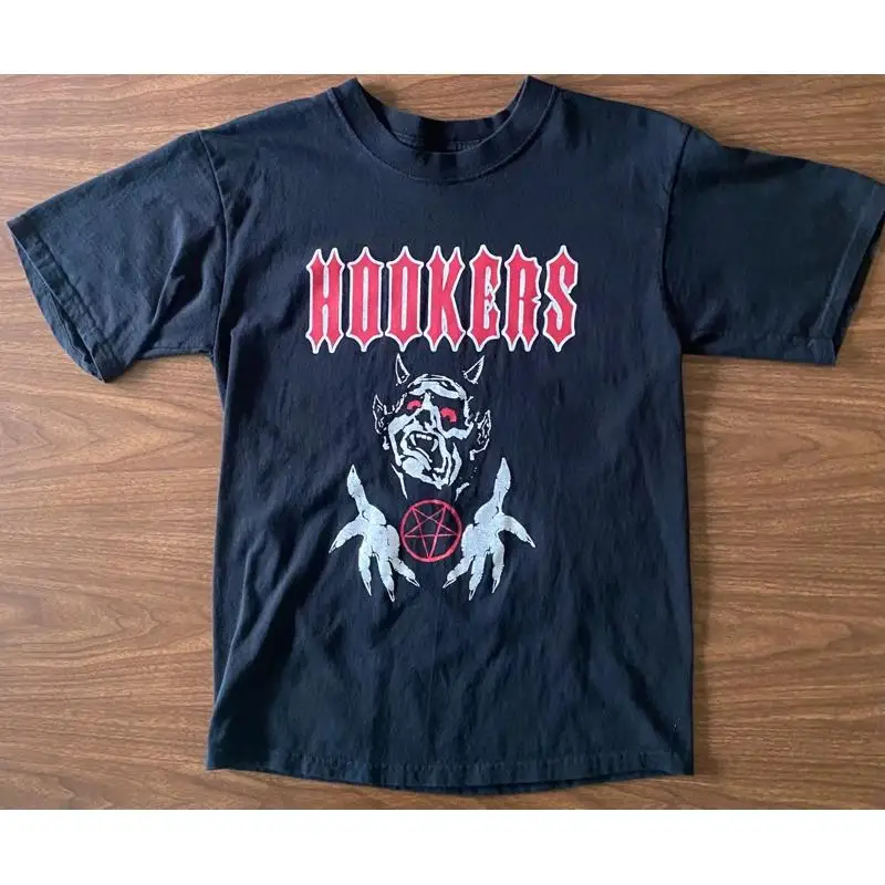 Hookers Skulls Stars T-Shirt