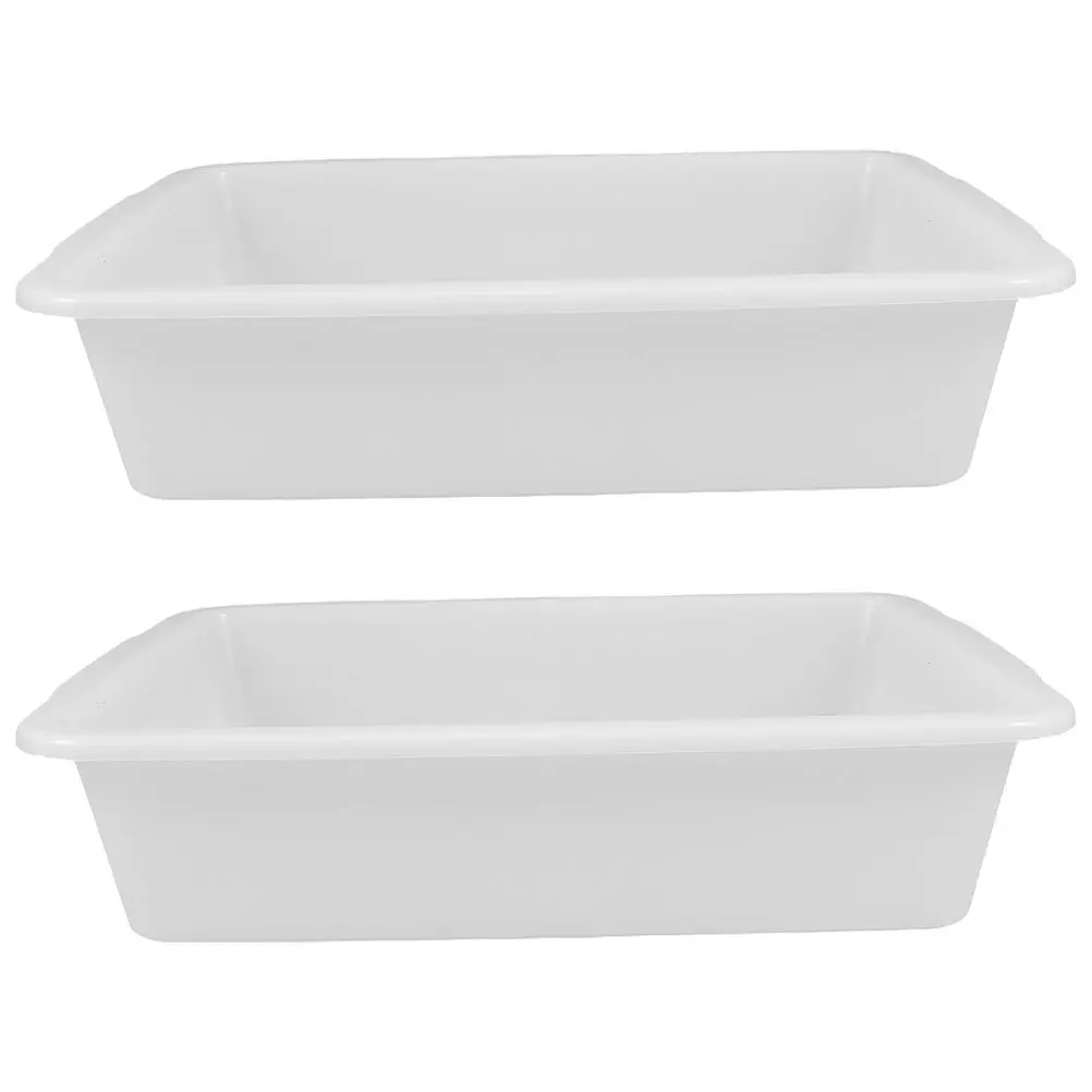 

2 шт. пластиковых лабораторных лотков, прямоугольные, герметичные, для химических экспериментов, для учебных лабораторий и научно-исследовательских учреждений