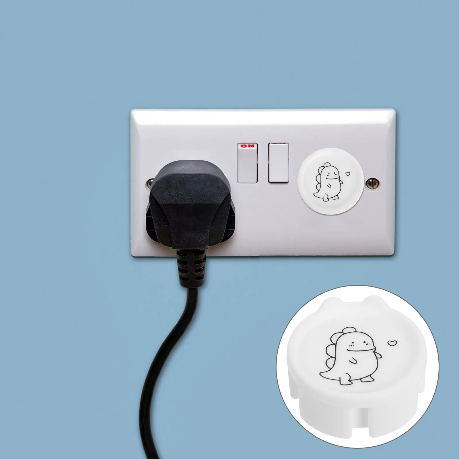 10 Pcs Outlet Covers Socket Safety Plug Baby Proofing Protectors Plugs for Outlets