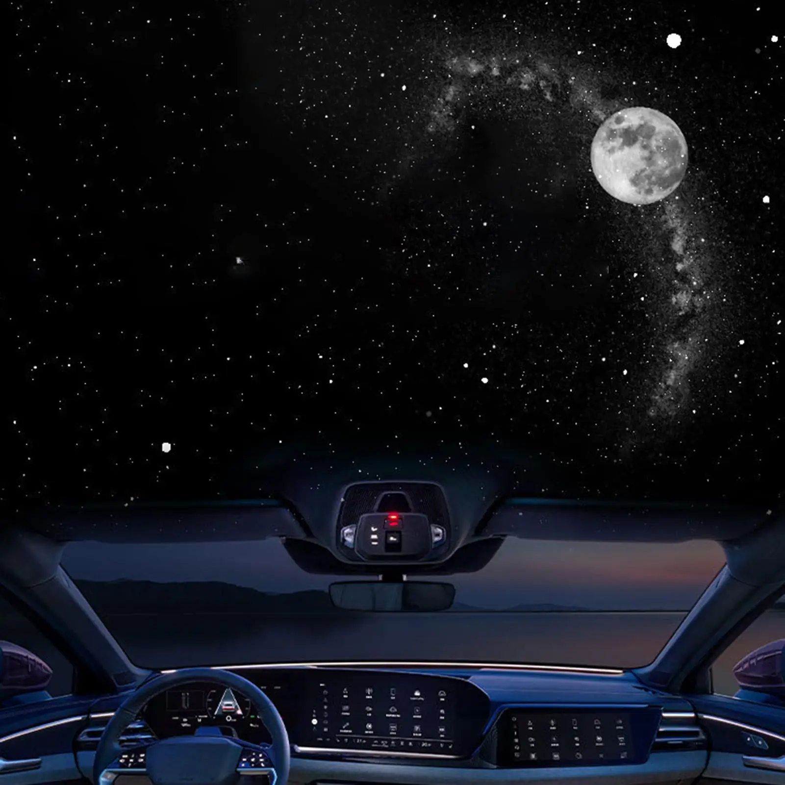 

Car Roof Lights USB Romantic Starry Decorative Lamp LED Car Roof Star Projector Light For Truck SUV RV Pickup Automotive Wall