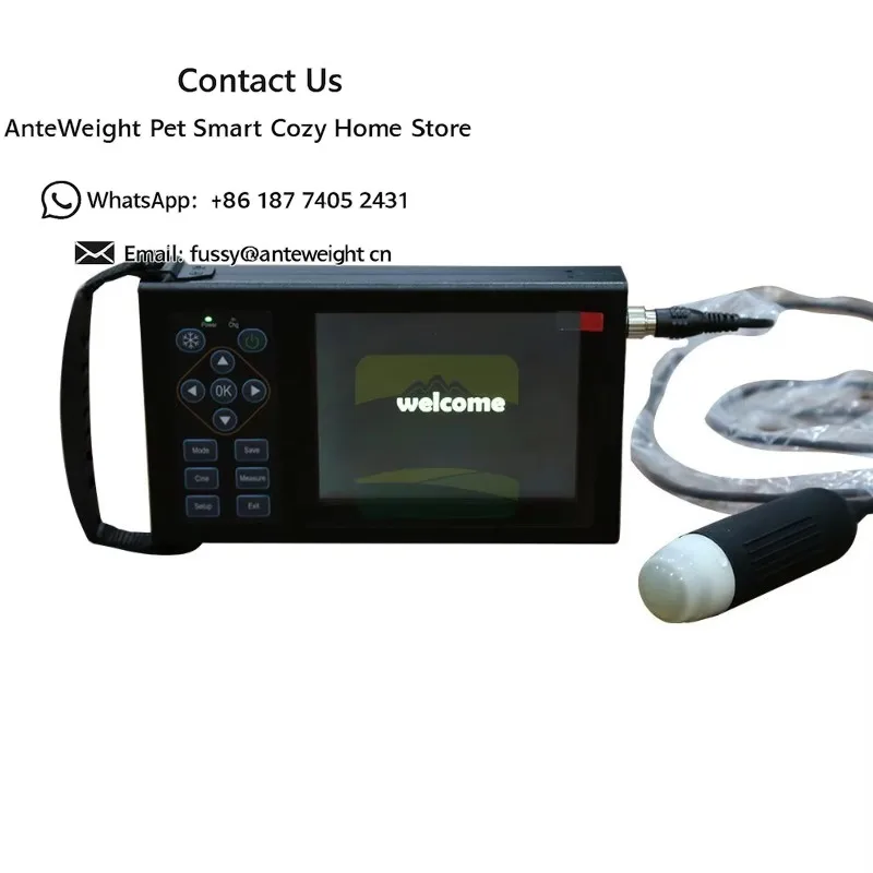 High Quality M10 Goat and Sheep Pregnancy Tester Ultrasonic Scanner for Sow and Sheep and Goat Farm with Water Proof Probe