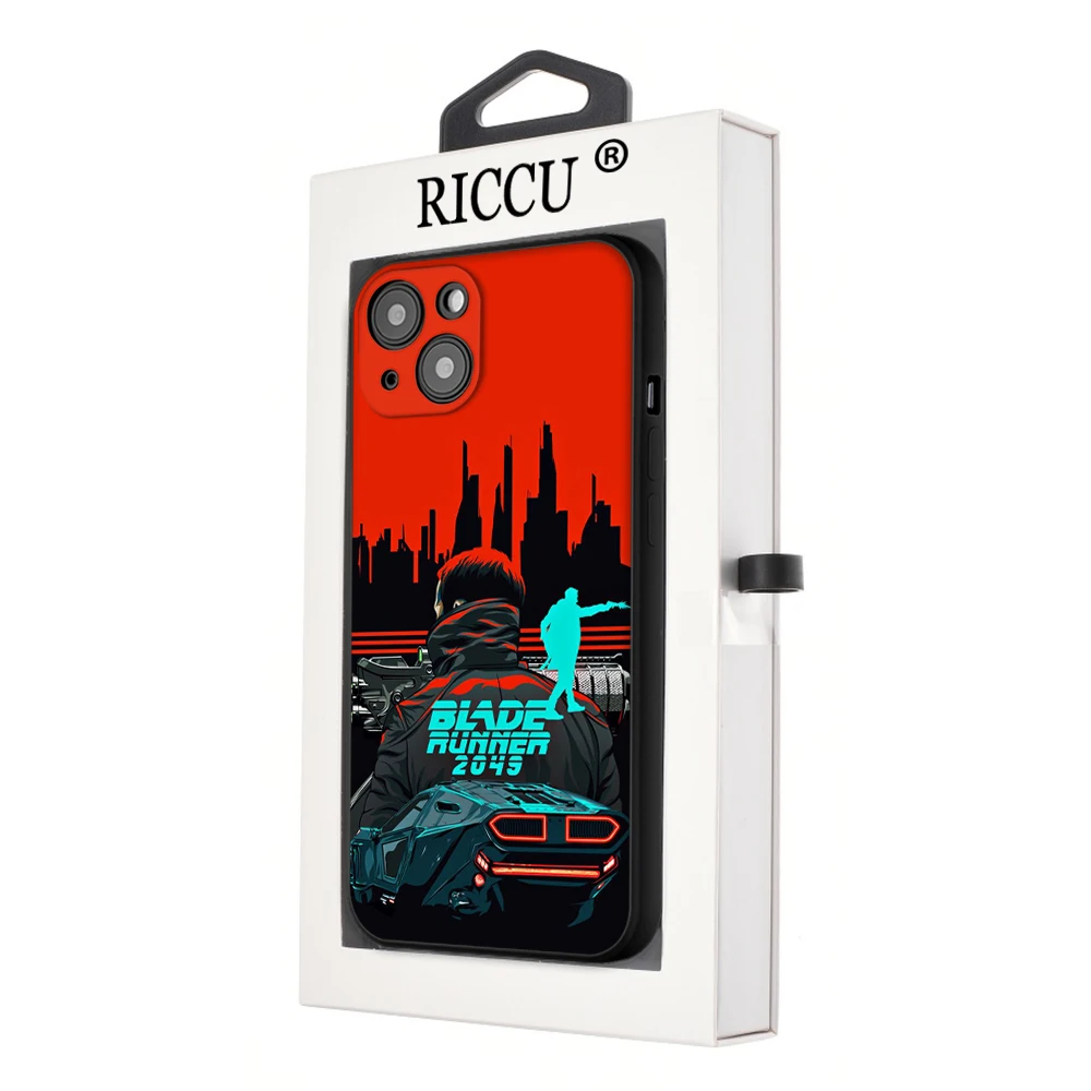 Чехол Riccu для IPhone 14 Blade Runner 2049, чехол для телефона IPhone 14 11 12 Pro 8 7 Plus X 13 Pro MAX SE2020 6 Plus XR XS 13, чехлы