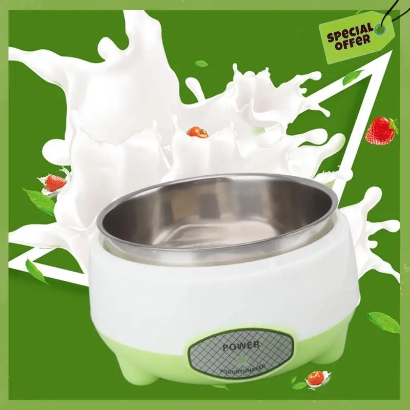 Yogurtera de textura delicada, máquina compacta para hacer yogur griego, yogur casero DIY para el hogar, yogur orgánico, fabricante de queso