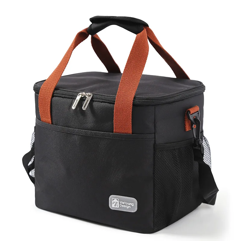 Popular lunch box bag, large-size insulated tote with thickened aluminum foil, waterproof and thermal for carrying meals