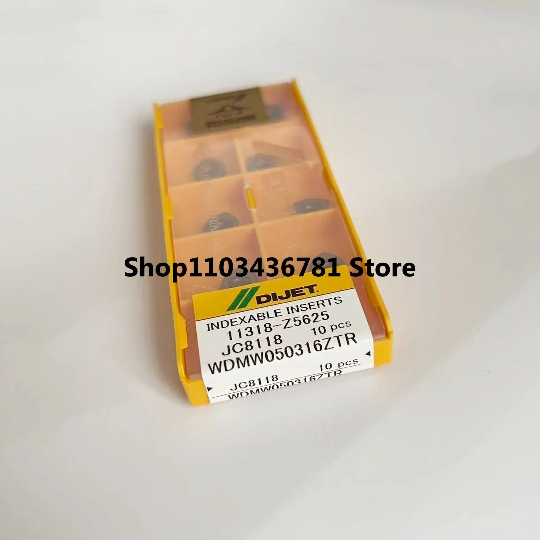 WDMW050316ZTR JC8118/WDMW06T320ZTR JC8118/WDMW080520ZTR JC8118 CNC Turning Blade Carbide Inserts Cutting Tools 10Pcs