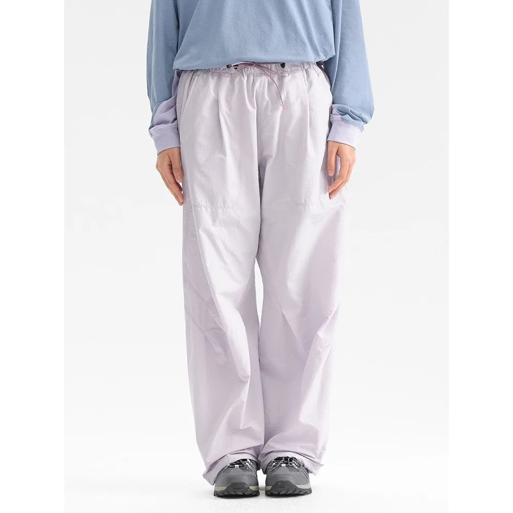 

Women Men Outdoor Sport Loose Casual Lightweight Quick Dry Techwear Cargo Baggy Pant Boy Girl Trousers Joggers Sweatpants