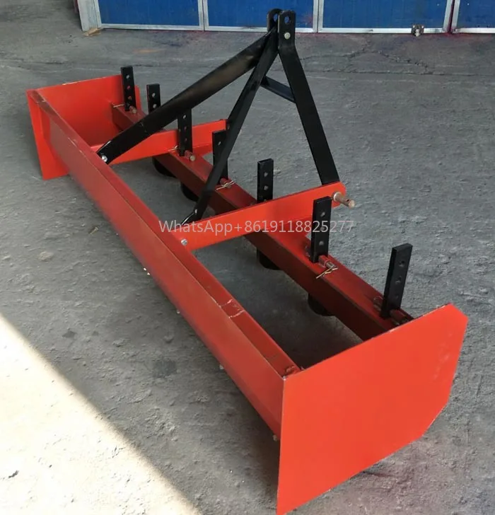 Farm machinery tractor mounted land leveller