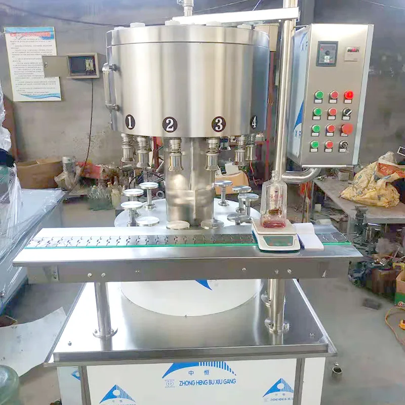 Automatic negative pressure filling machine Can filling machine Liquid negative pressure filling machine Vacuum negative pressur