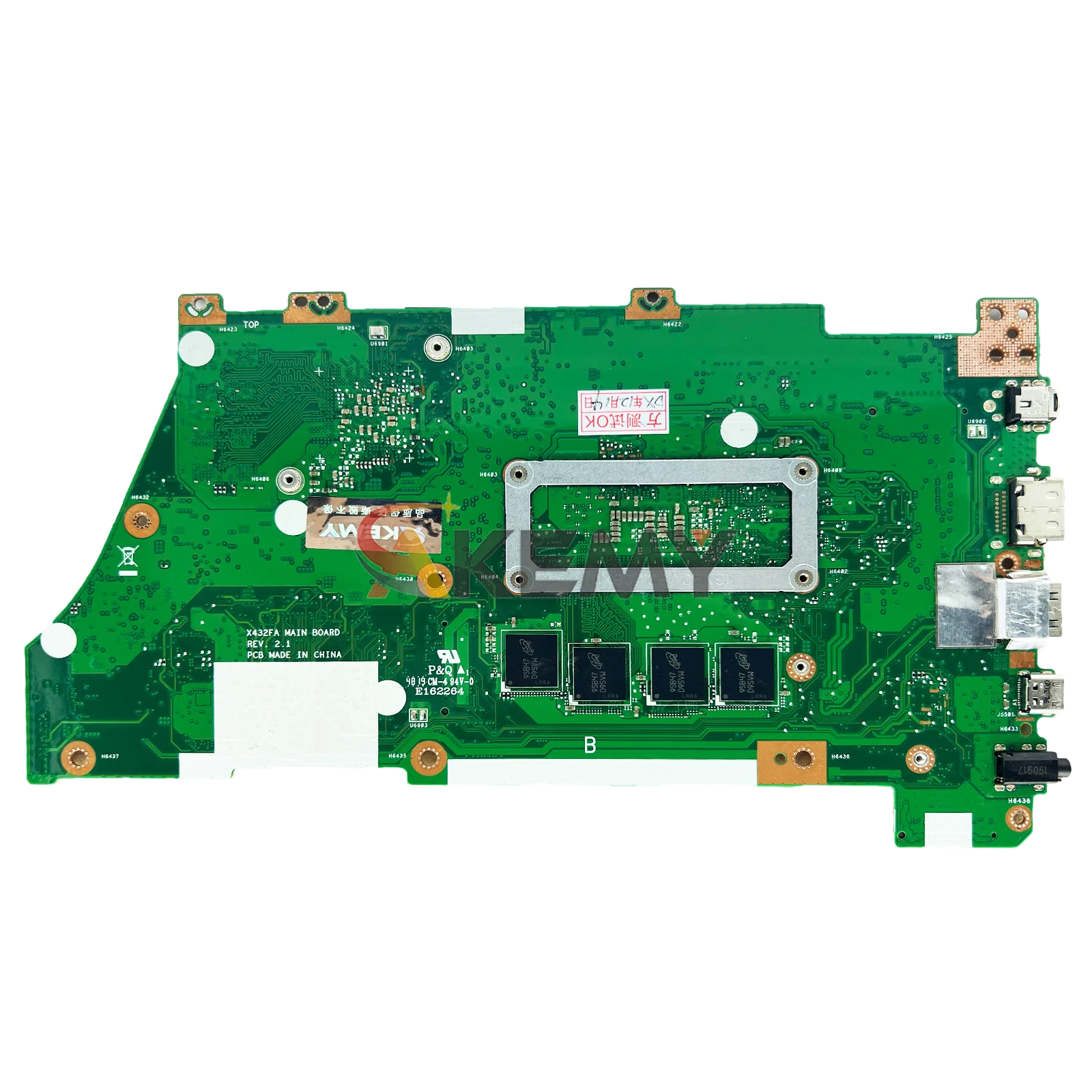 Płyta główna X432FL do laptopa ASUS VivoBook X432FAC X432FL X432F X432FLC K432F V432F S432F z procesorem 10. generacji I3 i5 i7