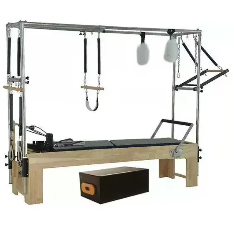 

Gym Studio Home Gym Fitness Equipment Multi functional Slide Oak Yoga Bodybuilding Reformer Pilates Cadillac