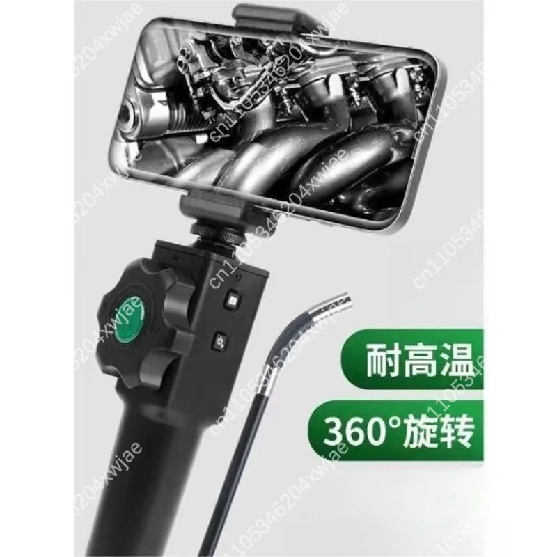 2MP HD WiFi Borescope 360 Rotation Industrial Endoscope Wireless Inspection Camera for iOS Android