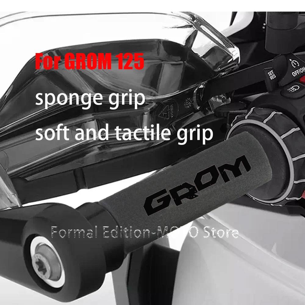 

Handlebar Grips Anti Vibration Motorcycle Grip for Honda GROM 125 Accessories Sponge Grip for GROM 125