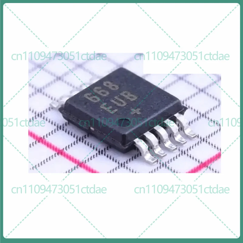 10-50pcs for MAX668EUB+T 668EUB MSOP-10 28V PWM Current Mode DC-DC Controller IC Boost SEPIC Flyback