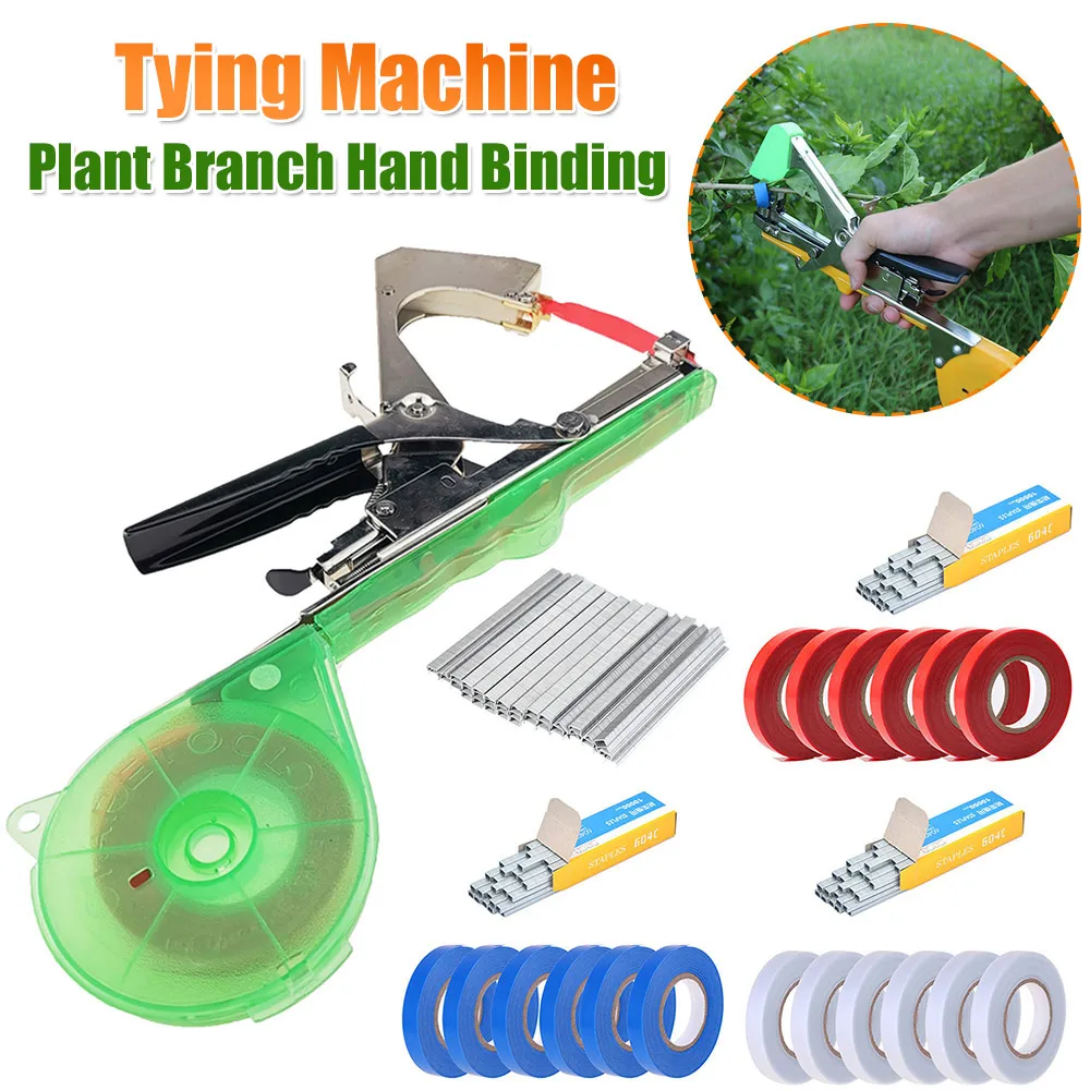 

Tying Machine Plant Branch Hand Binding for Vegetable Grape Tomato Cucumber Pepper Flower Plants Tapetool Tapener Garden Tools