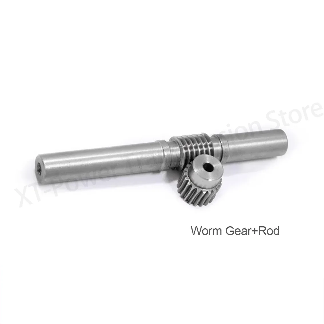 1Pcs 1M Carbon Steel Worm Gear with 15-100 Tooth Holes and 6mm Gear + Worm for 3D Printer CNC Milling Festival Packaging Machine