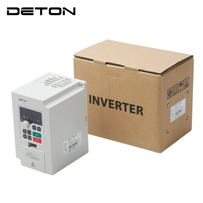 DETON 2.2KW 220V drive frequency converter 1/3P input AC controller, dedicated for numerical control of water pump motors