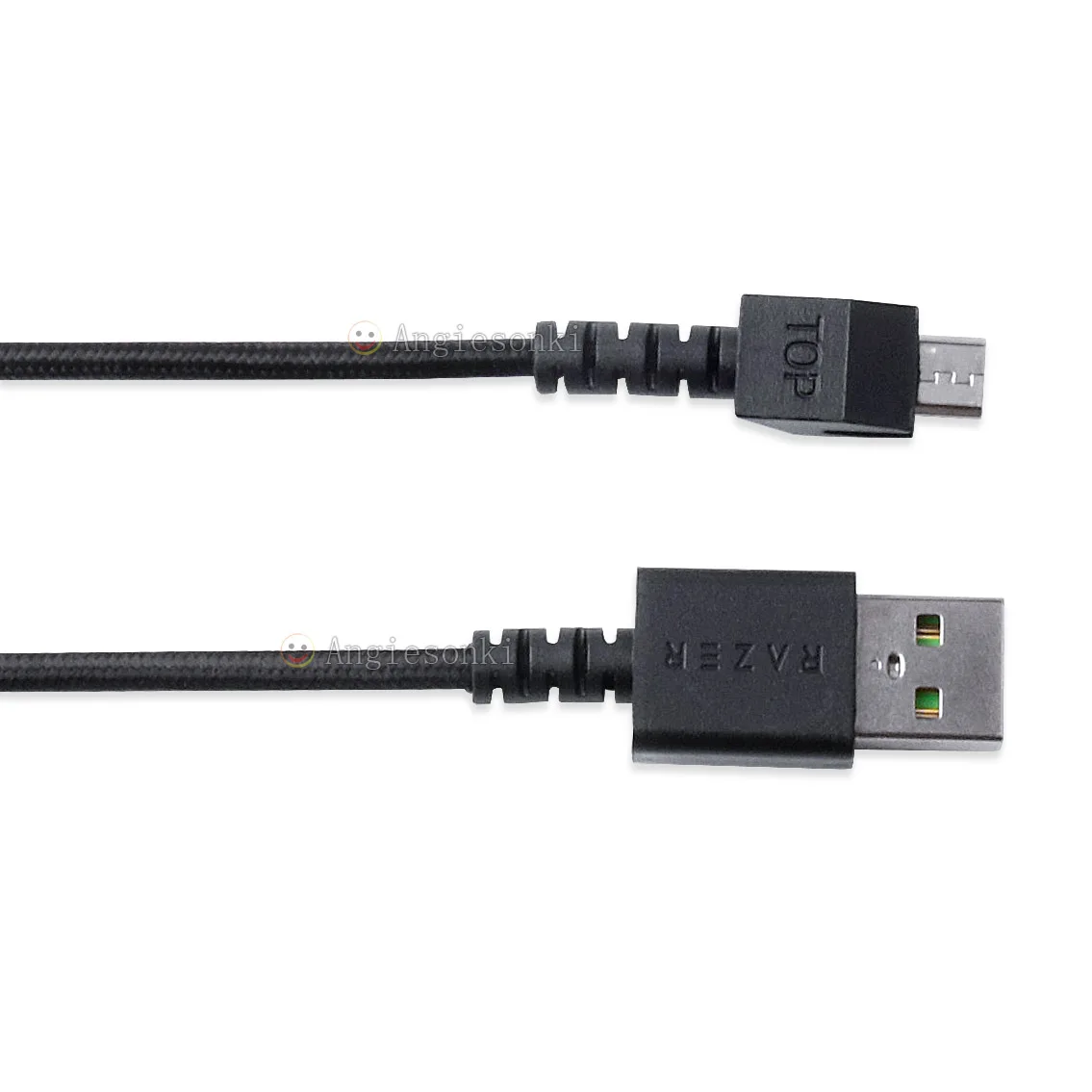 Cable de carga de línea de datos Micro USB para Razer Mamba, ratón inalámbrico RC30-027101/Razer Mamba, ratón HyperFlux/Firefly HyperFlux