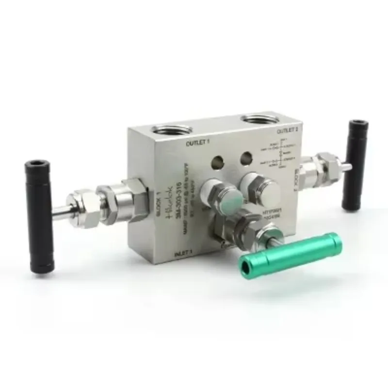 20252025Swagelok Type Hikelok Stainless Steel Alloy High Pressure Oil Gas CNG 2 valve 3 valve 5 valve Manifolds