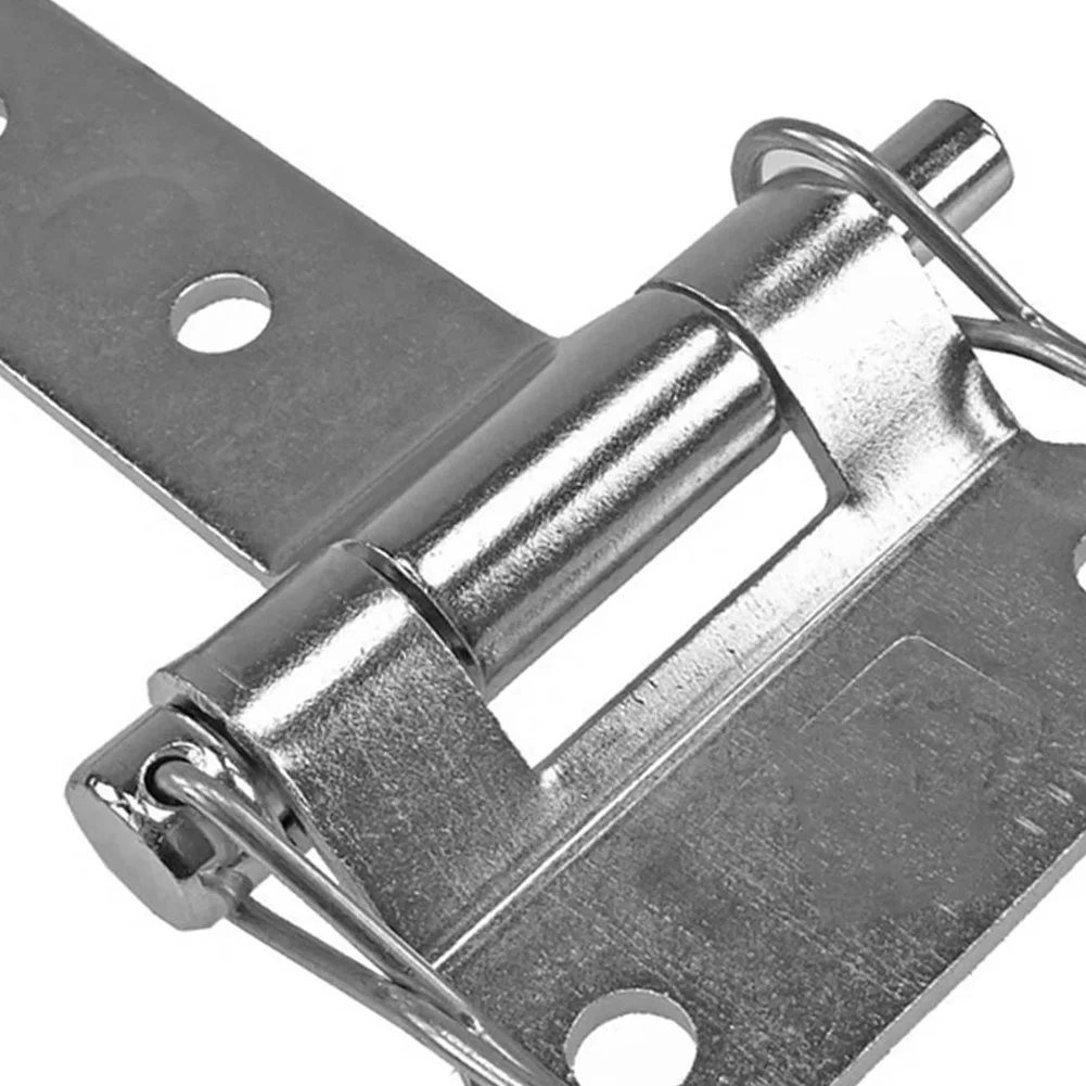 Outdoor Trailer Hinge Use Removable Hinge Zinc-plated D-type Hinges Zinc-plated Coating Removable Pin Detachable Pin