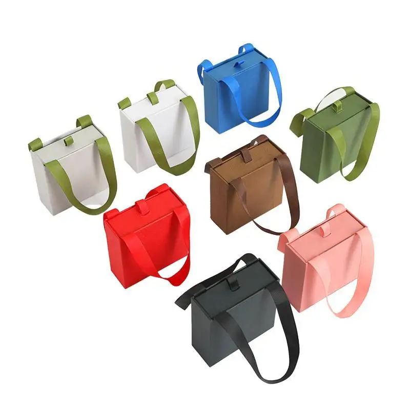 Tragbare Schmuckverpackungsbox, Aufbewahrungsbox für Ohrringe, Halsketten, Ringe und Anhänger, Organizer, Geschenkbox für Hochzeiten, Schmuckschatulle mit Schublade aus Papier – Detail 3