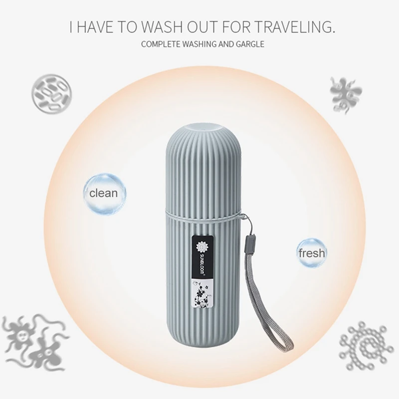 Portable Toothpaste Toothbrush Protect Holder Case Travel Camping Storage Box