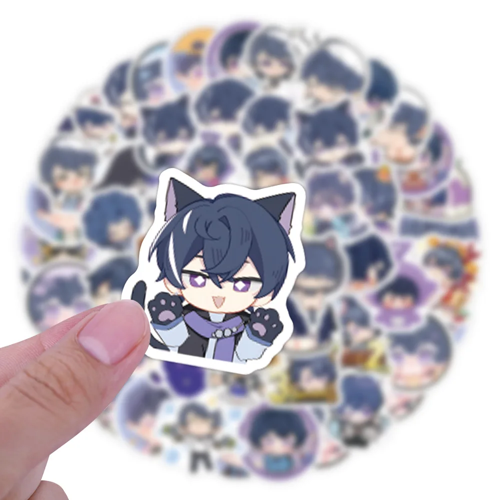 

10/30/50/103PCS Hot Game Tears of Themis Q version Cute Marius von Hagen Graffiti Stickers DIY Water Cup Notebook Guitar Decal