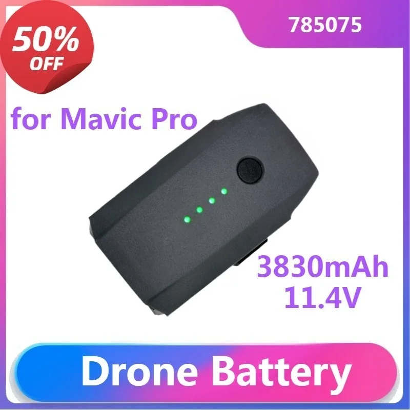 

Drone Battery for Mavic Pro Series Intelligent Flight Battery Accessories 3830mAh Camera Drones Accessories