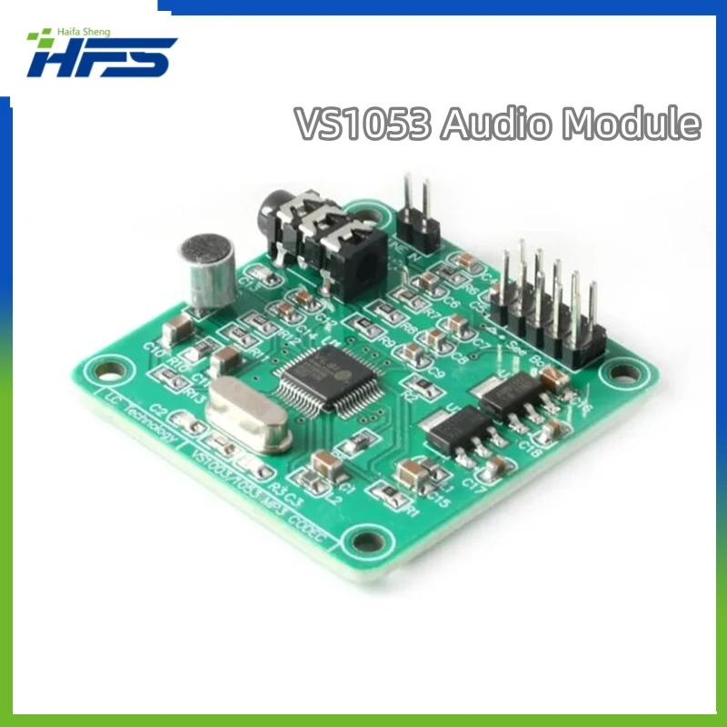 VS1053 AudioMP3 Player Module Development Board onboard Recording SPI OGG Encoding Recording Control Signal Filter DC 5V