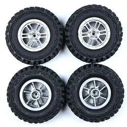4PCS 1/16 1/18 60mm Diameter 24mm Width Tires 6.5mm Hex RC Car Part