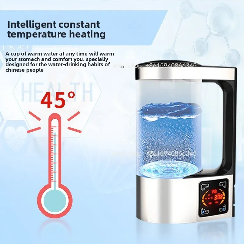 Micro electrolysis hydrogen-rich water machine health pot V8 hydrogen water cup  kettle negative potential water generator