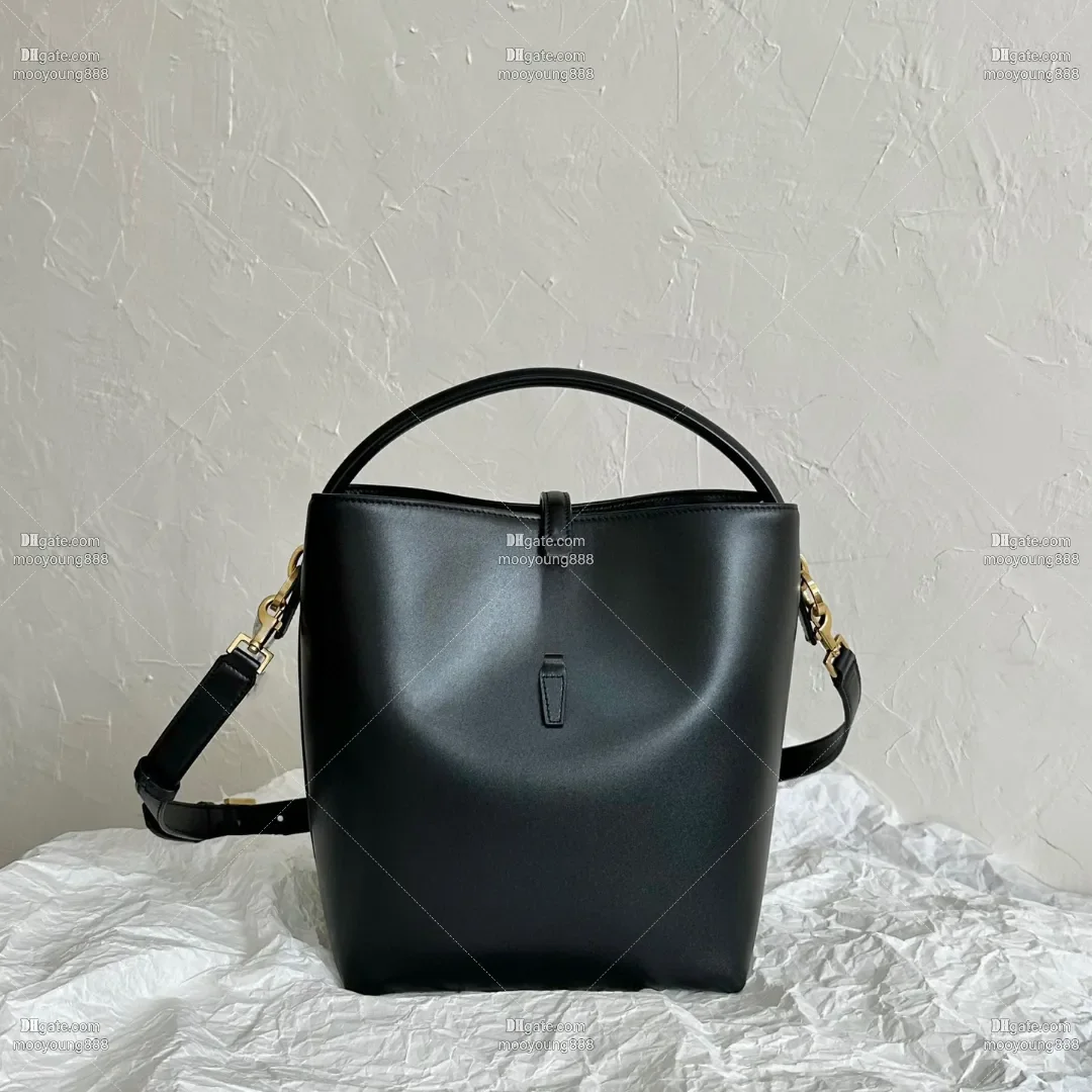 

wholesale price 12A Upgrade Mirror Quality Designer LE 37 Bucket Bags for Women 20cm Genuine Leather Luxury Handbag Shoulder Bag