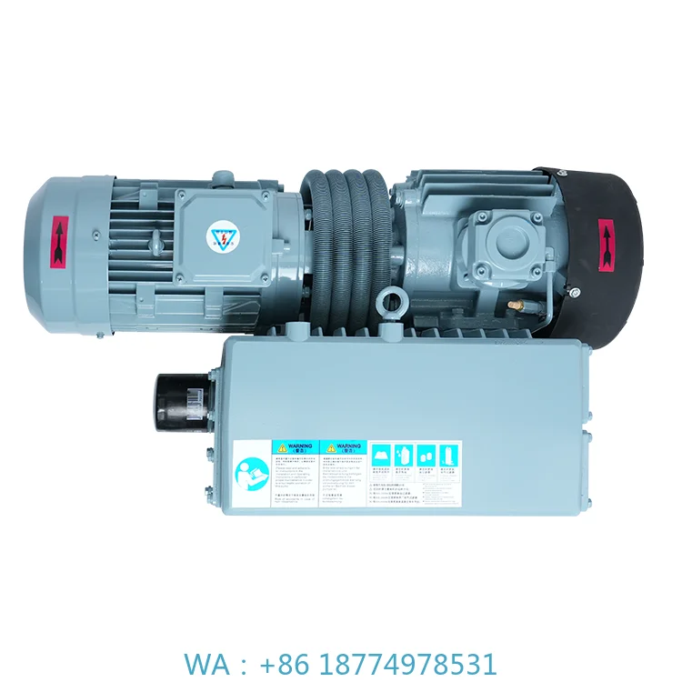 Vacuum Pump for Beauty Equipment Lab TestingHigh Efficiency KMVP-100 380V 3KW Single Stage Rotary Vane