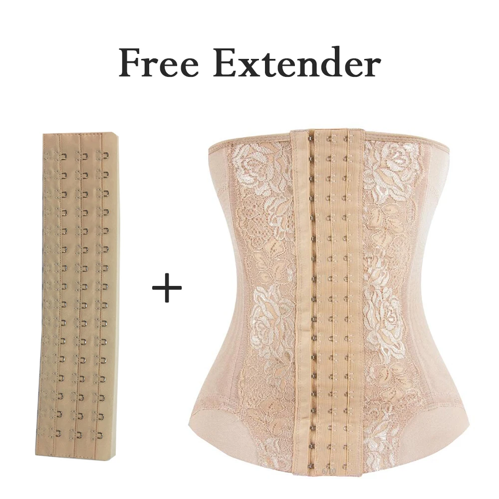 XS Gordel Body Shaper Voor Vrouwen Afslanken Riem Ademend Taille Trainer Met Haken Steel Bone Corset Tummy Lange Gaine Post Partum