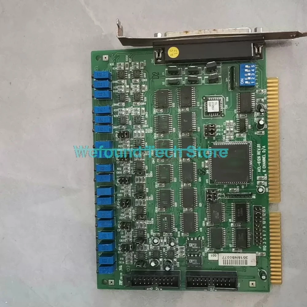 6-channel 12 Bit D/A Conversion Card ACL-6126 ACL-6126 REV.B1
