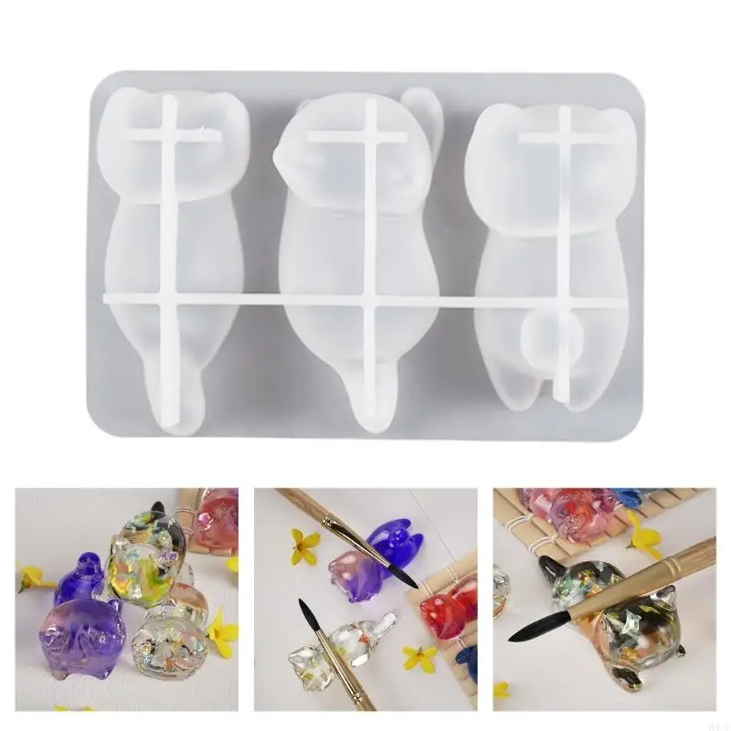 H3CF MOLDS MOLDS KEYCHAIN ​​MOLD MOL DIST DIY เครื่องประดับเครื่องมือทำเครื่องมือ