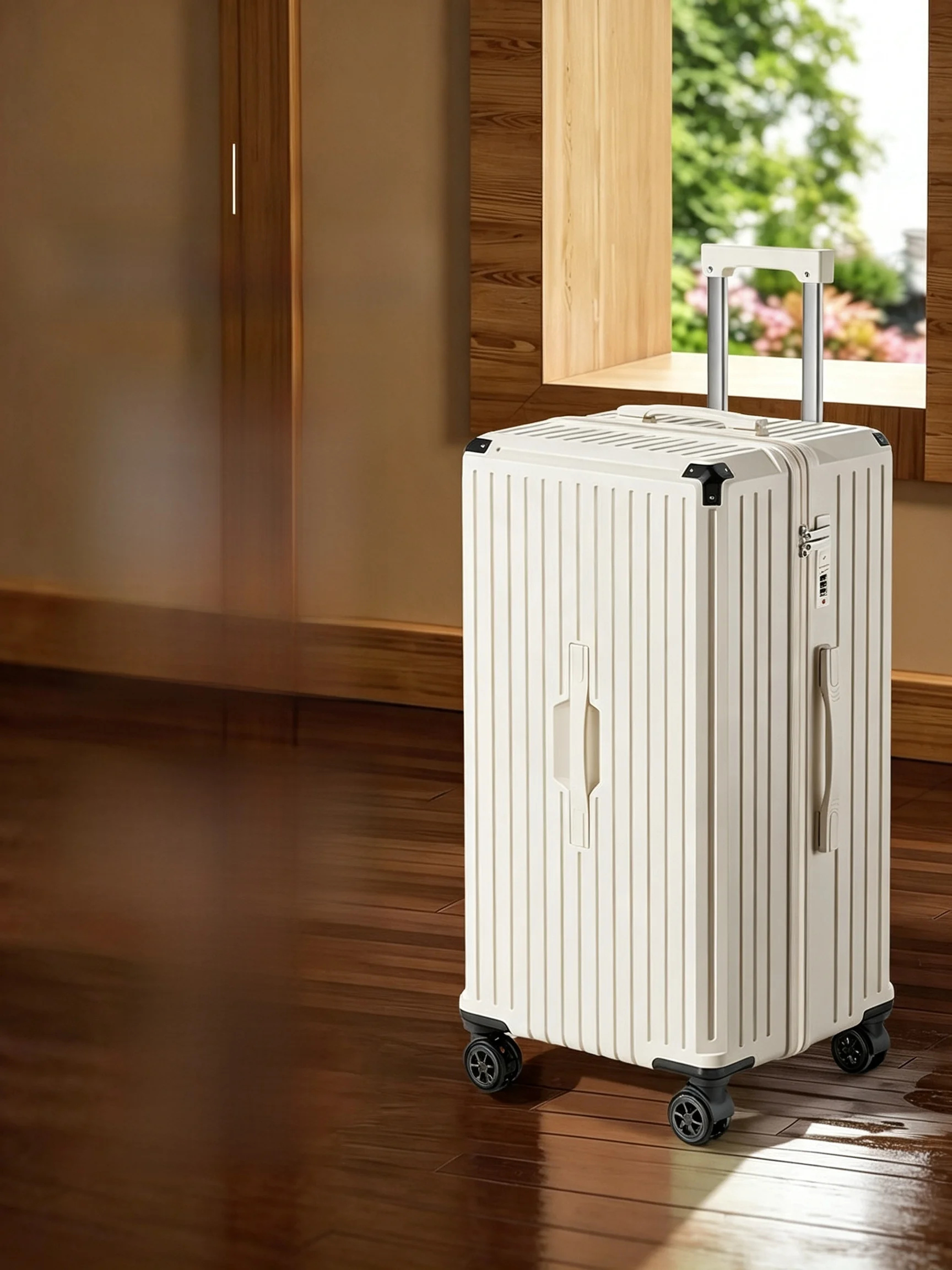 new-24-inch-large-capacity-travel-suitcase-durable-three-seven-opening-password-box-student-carry-on-suitcase-with-rod-handle