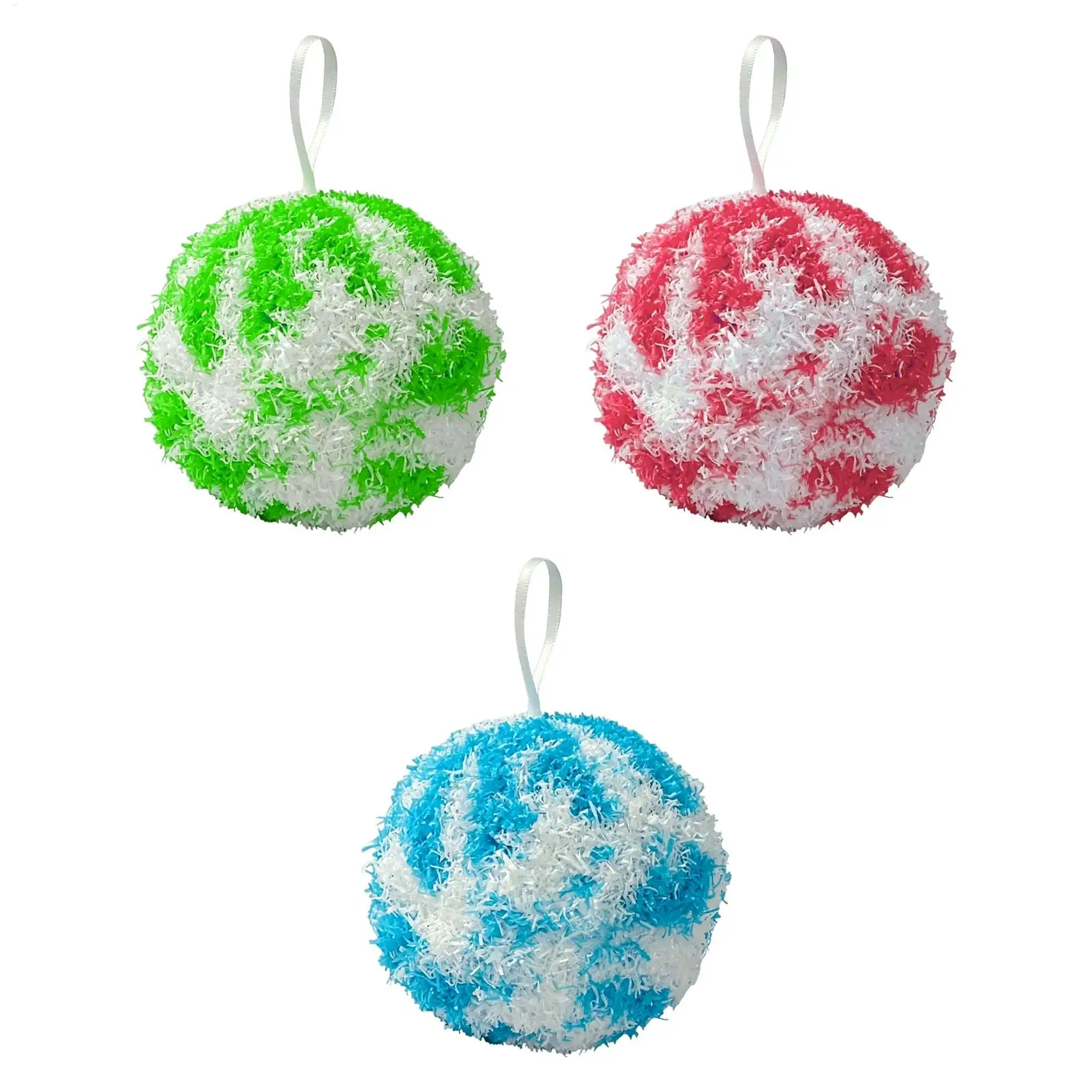Non-Abrasive Spherical Cleaning Ball, Deep Scrubber Sponge for Kitchen Sink Countertop, Soft Scourer for Household Bathroom Tub