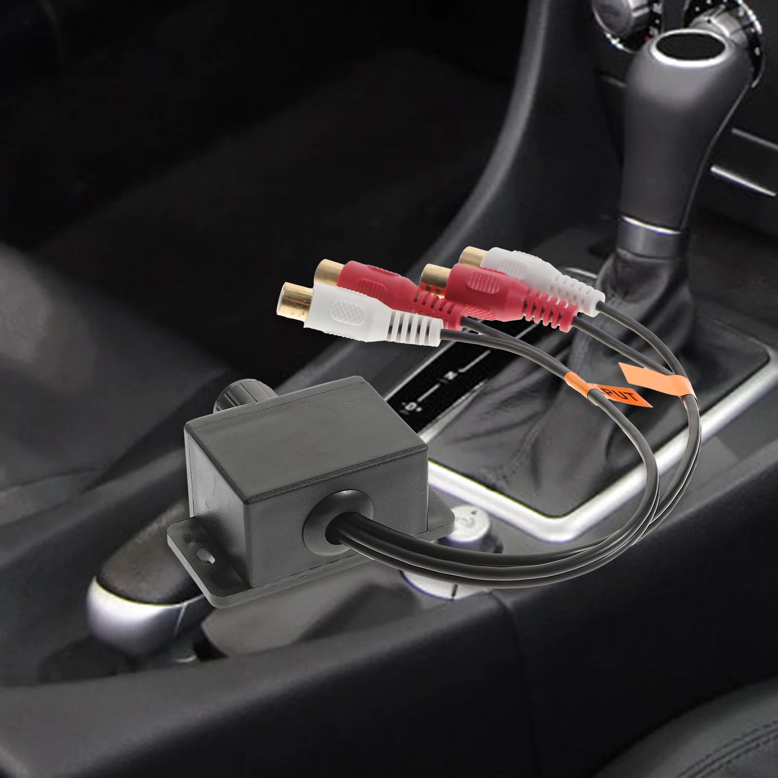 

Volume Regulator Car Audio 27cm Sub Bass Knob Level RCA Connector Remote Control for Car Stereo Amplifier