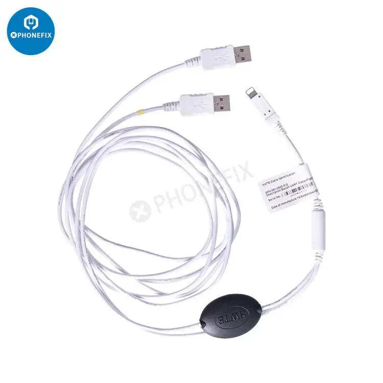 Cabo de engenharia para iphone, cabo dcsd alexa, para porta serial de iphone, entre na tela roxa, pode lote de operação sisscfg