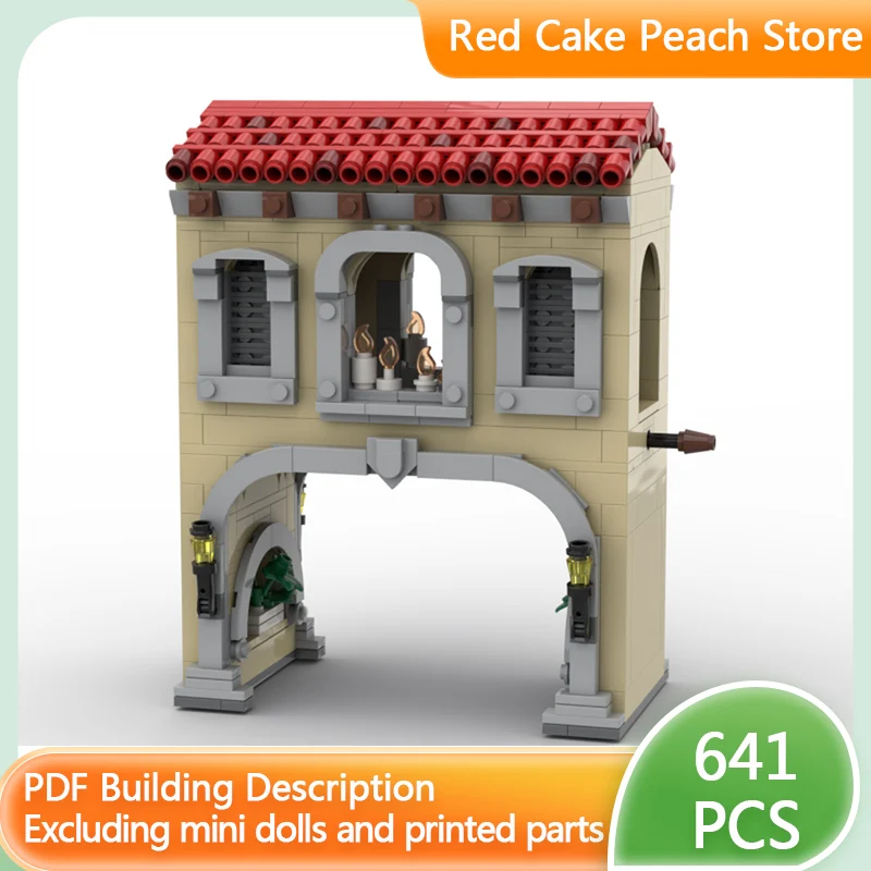 

Популярный игровой конструктор MOC: Архитектурная модульная модель игровой сцены, развивающая технологию, для детей, подарок на праздник, игрушка-конструктор