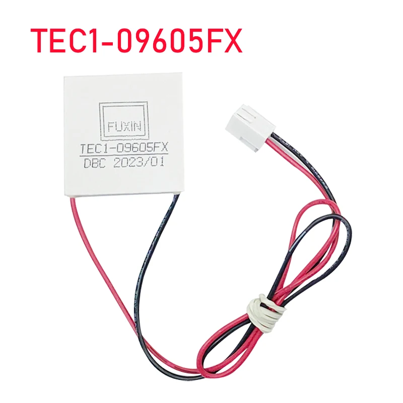 TEC1-09605FX Semiconductor Refrigeration Chip Hot Spot Cooler Suitable For Water Dispenser Car Refrigerator DC12V 40*40mm