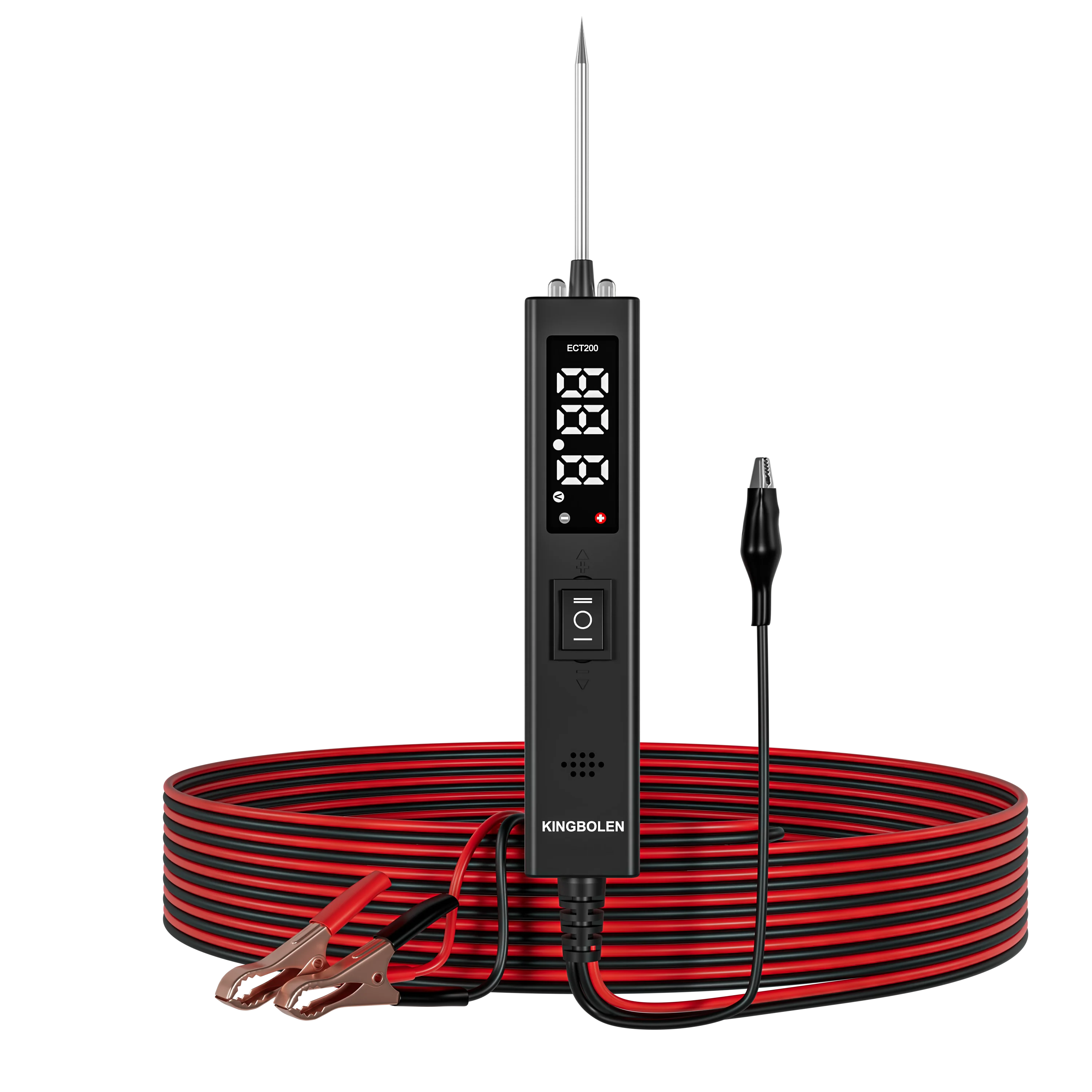 

KINGBOLEN ECT200 Automotive Power Circuit Probe Kit Multifunctional Car Circuit Tester Digital Display