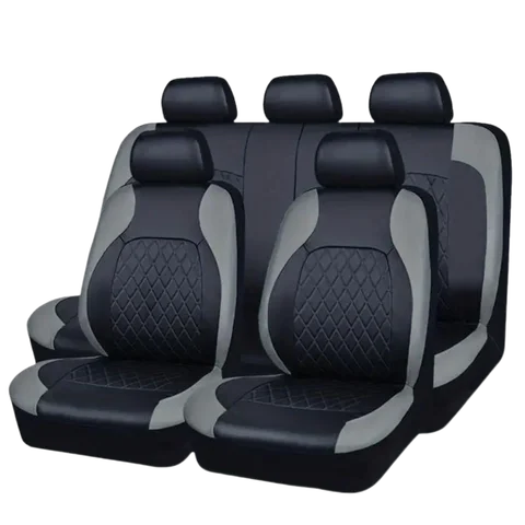 Universal Car Seat Covers Black Fashions Sports Seat Covers PVC Fabric Car Seat Cover Universal Interior Accessories