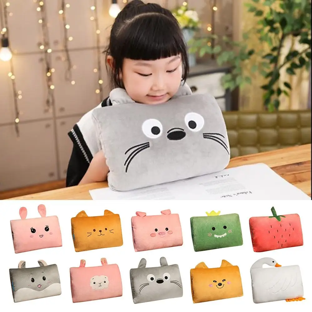 Cold Proof Autumn Winter Animal Plush Gloves Thickened Thermal Arm Sleeve Warm Mitten Windproof Office Sleeping Artifact